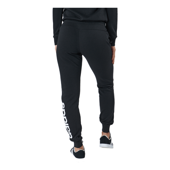 Essentials Slim Tapered Cuffed Pant Black / White