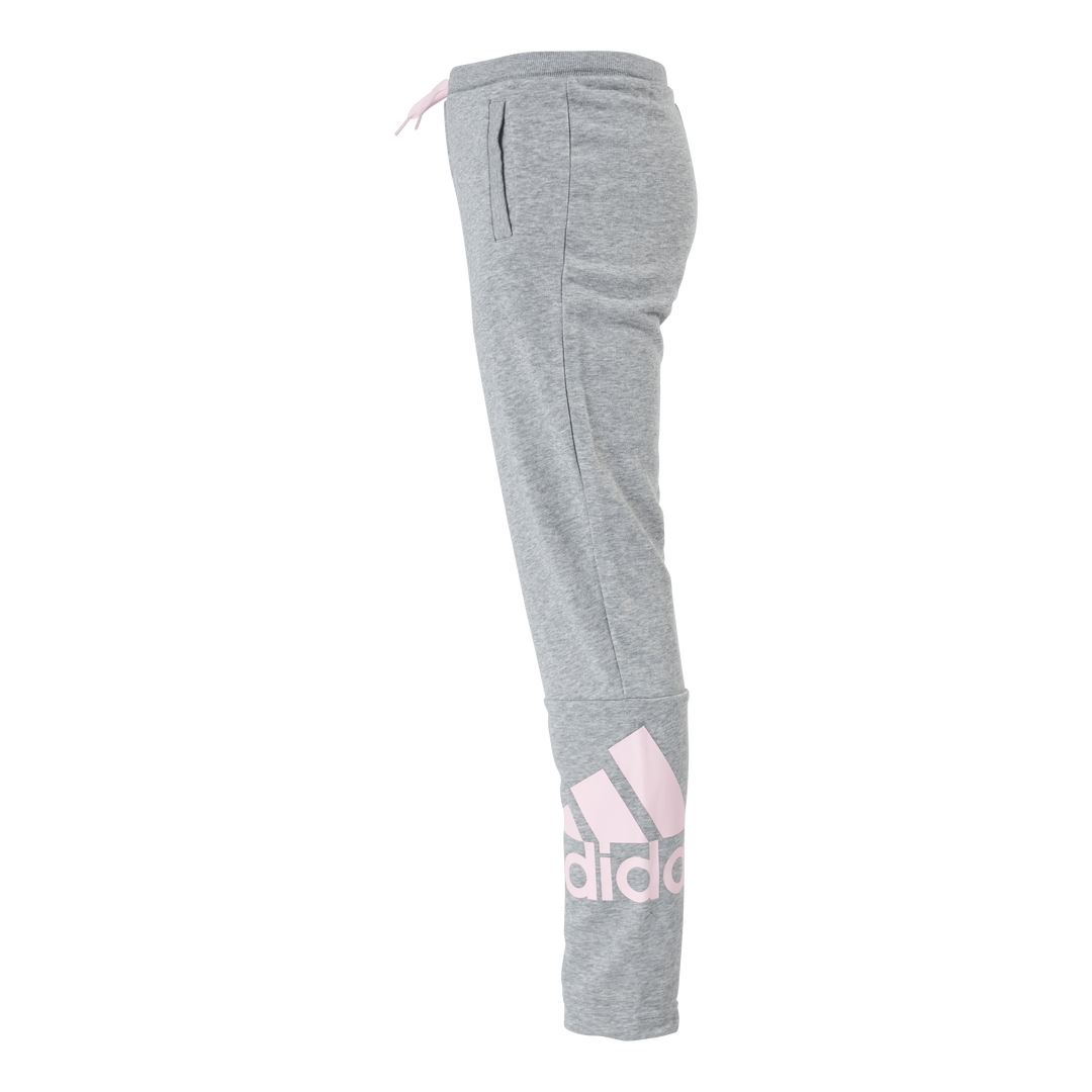 Adidas Girls Essentials Big Logo Pant Medium Grey Heather / Clear Pink