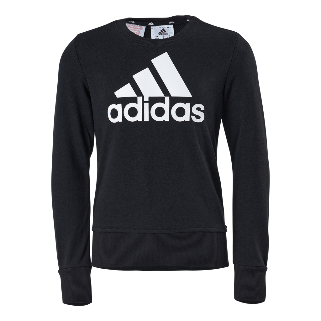 Adidas Girls Essentials Big Logo Sweatshirt Black