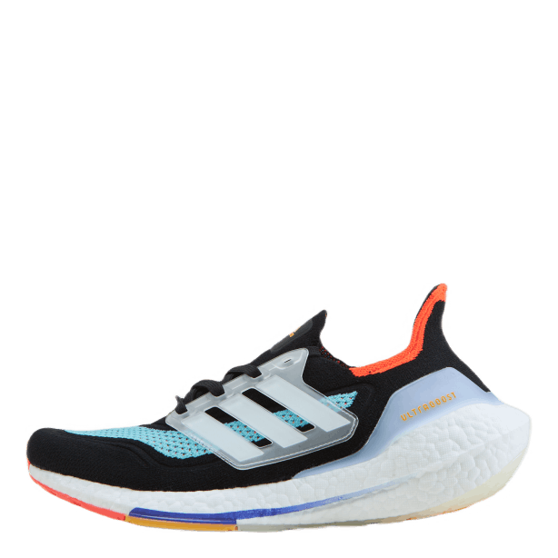 Ultraboost 21 Core Black / Cloud White / Pulse Aqua