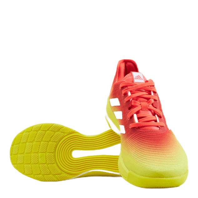 adidas Crazyflight W Solar Red Cloud White Acid Yellow Sportamore