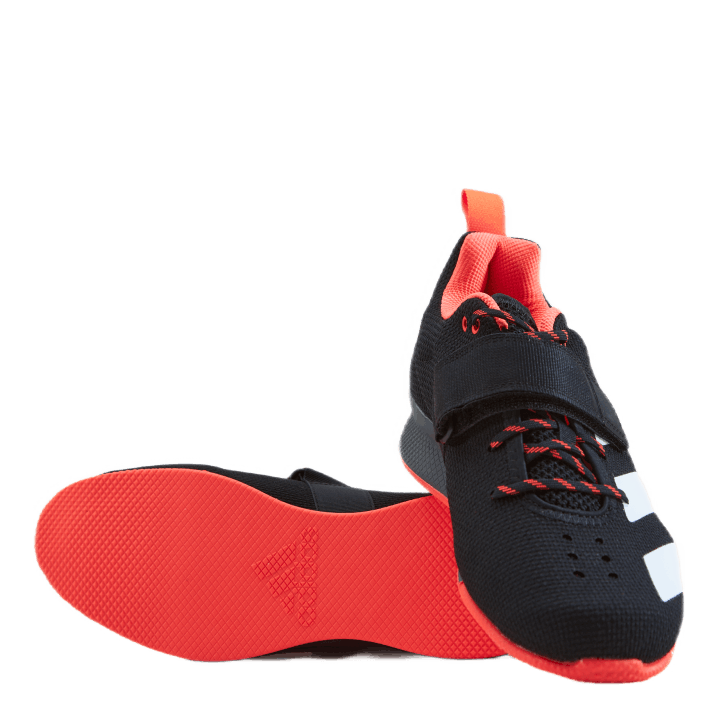 Adipower Weightlifting Ii Core Black / Cloud White / Solar Red