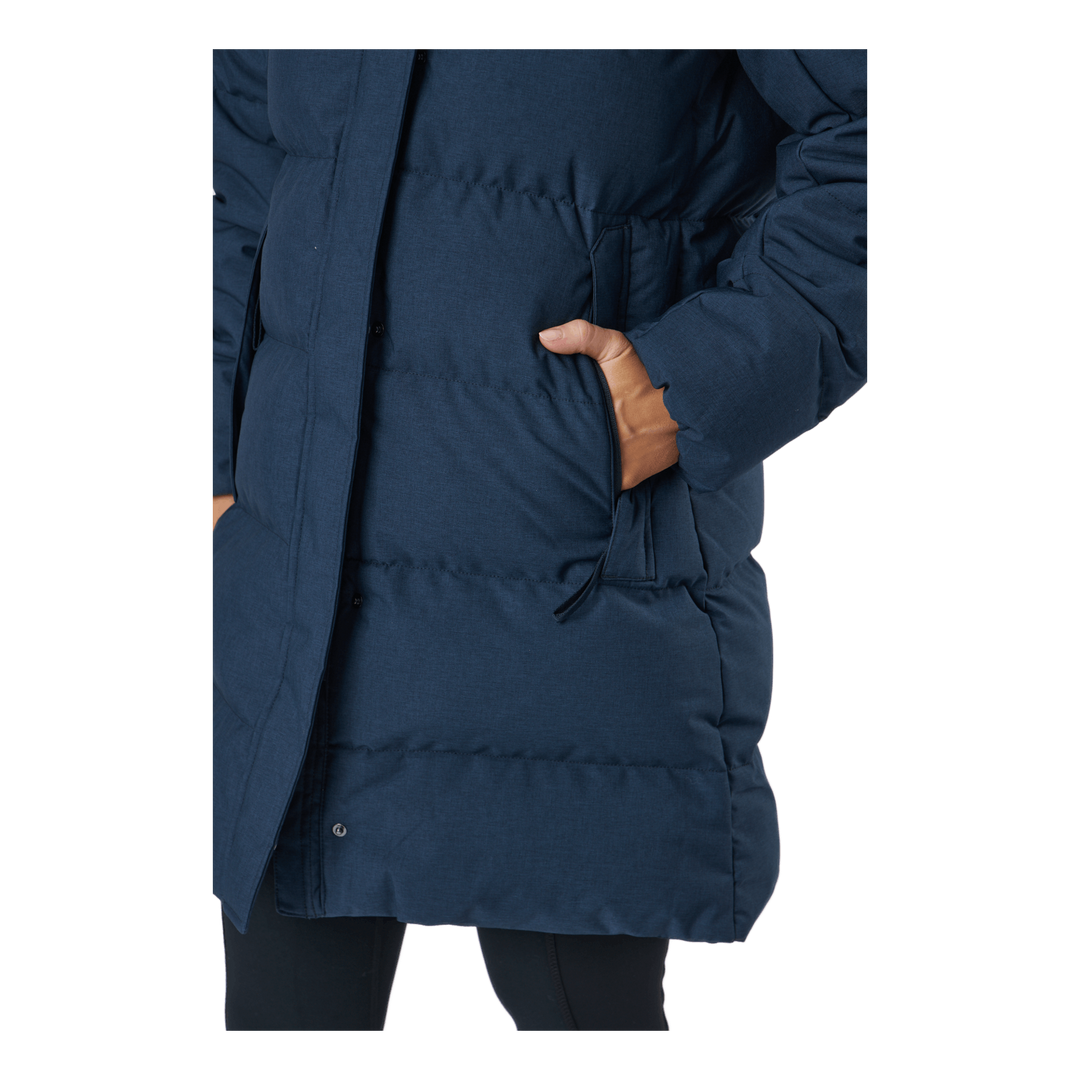 W Blossom Puffy Parka Navy