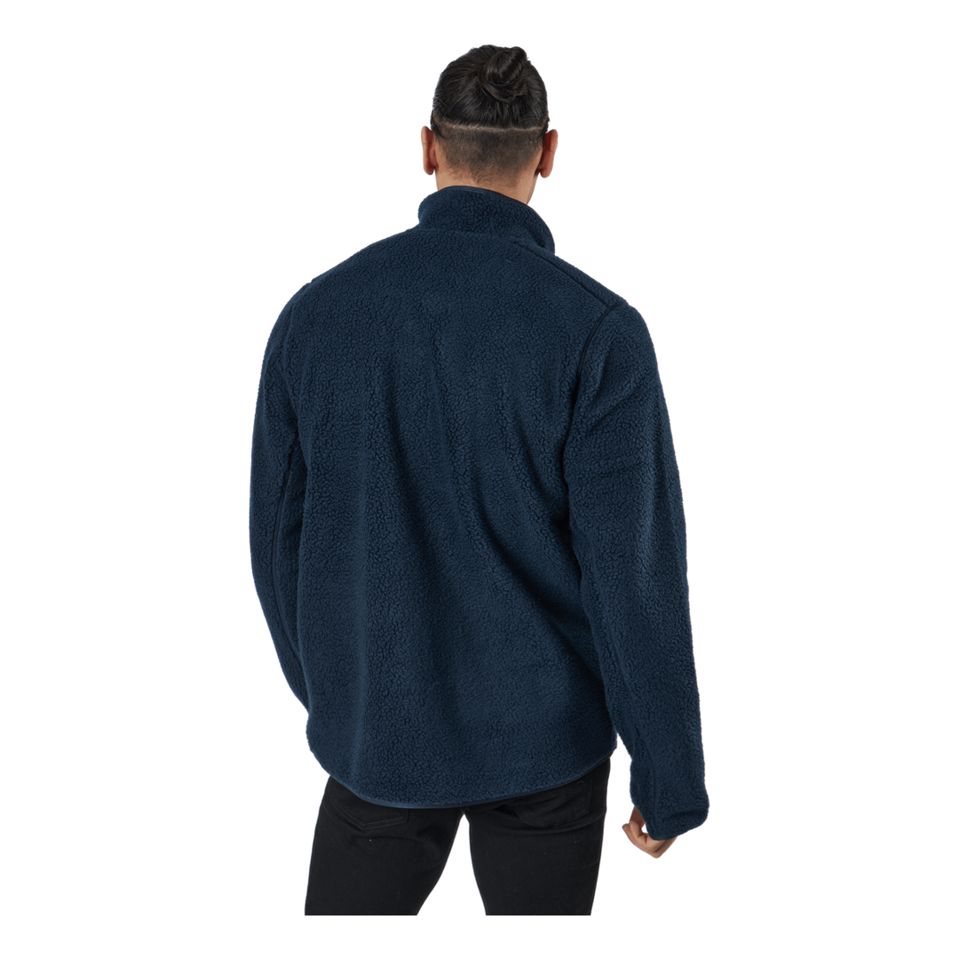 Panorama Pile Jacket Navy