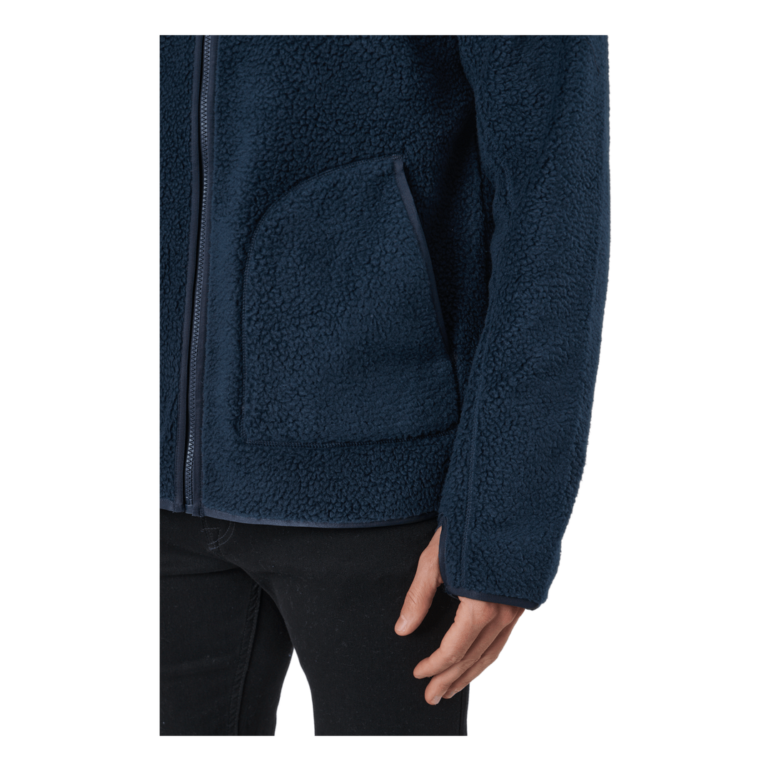 Panorama Pile Jacket Navy