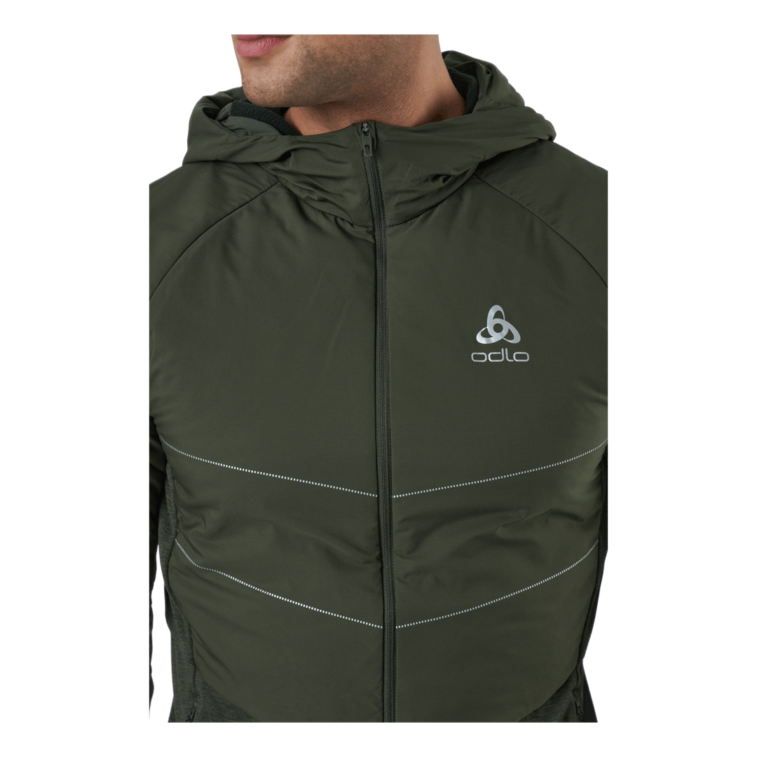 Odlo Zeroweight Print Hardloop Jas Heren - arctic Odlo Zeroweight Print Hardloop Jas Heren - arctic