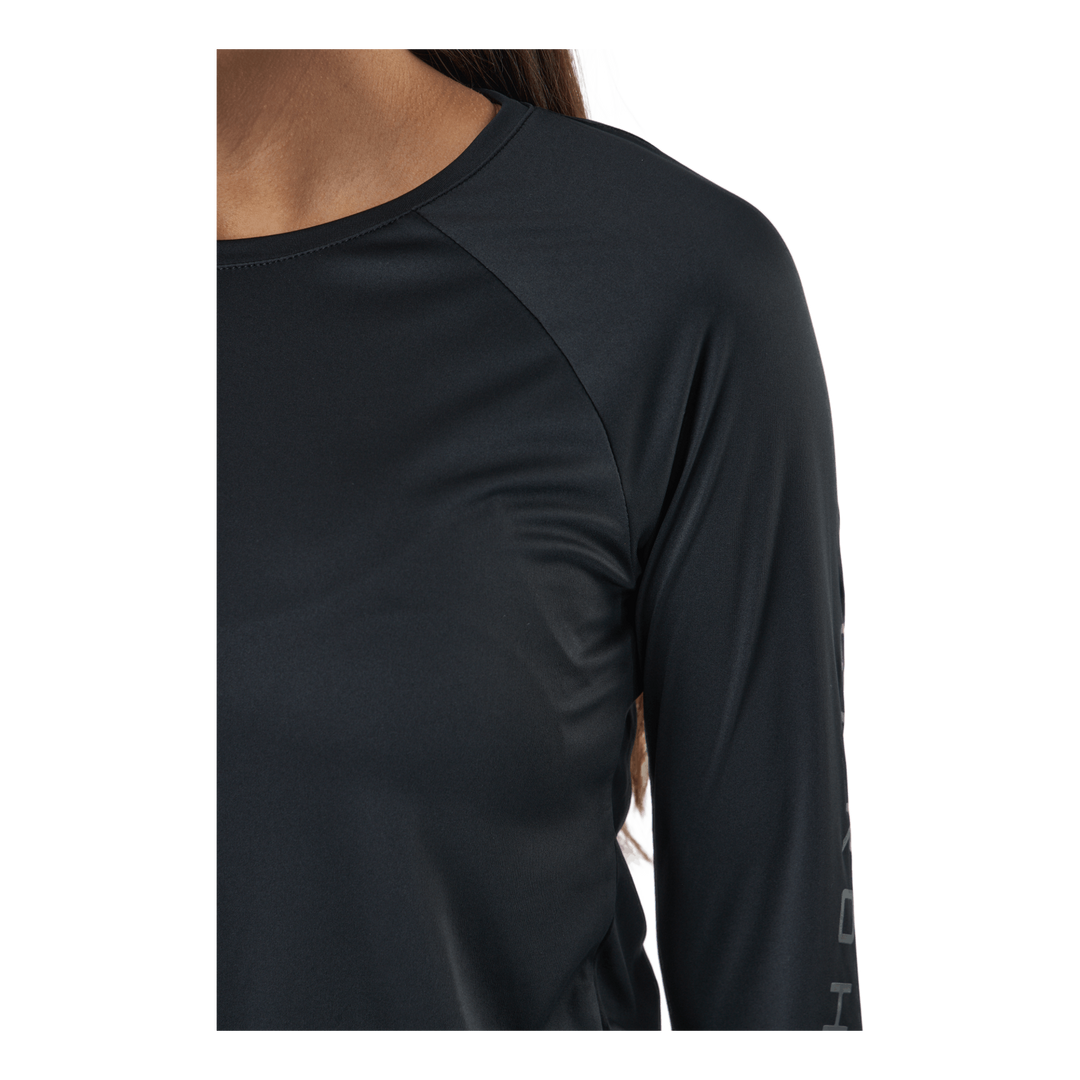 Active Logo Long Sleeve Black