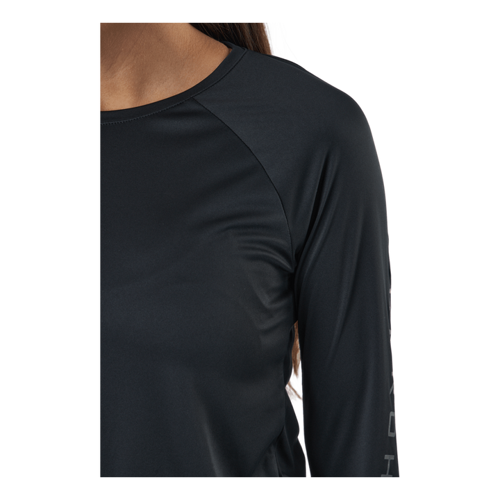 Active Logo Long Sleeve Black