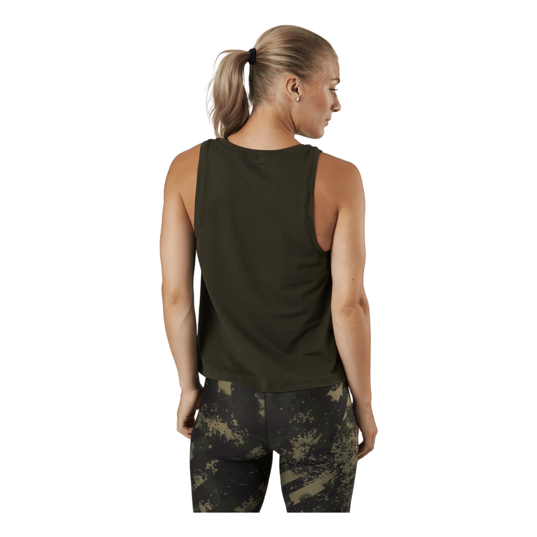 Iconic Loose Tank Forest Green