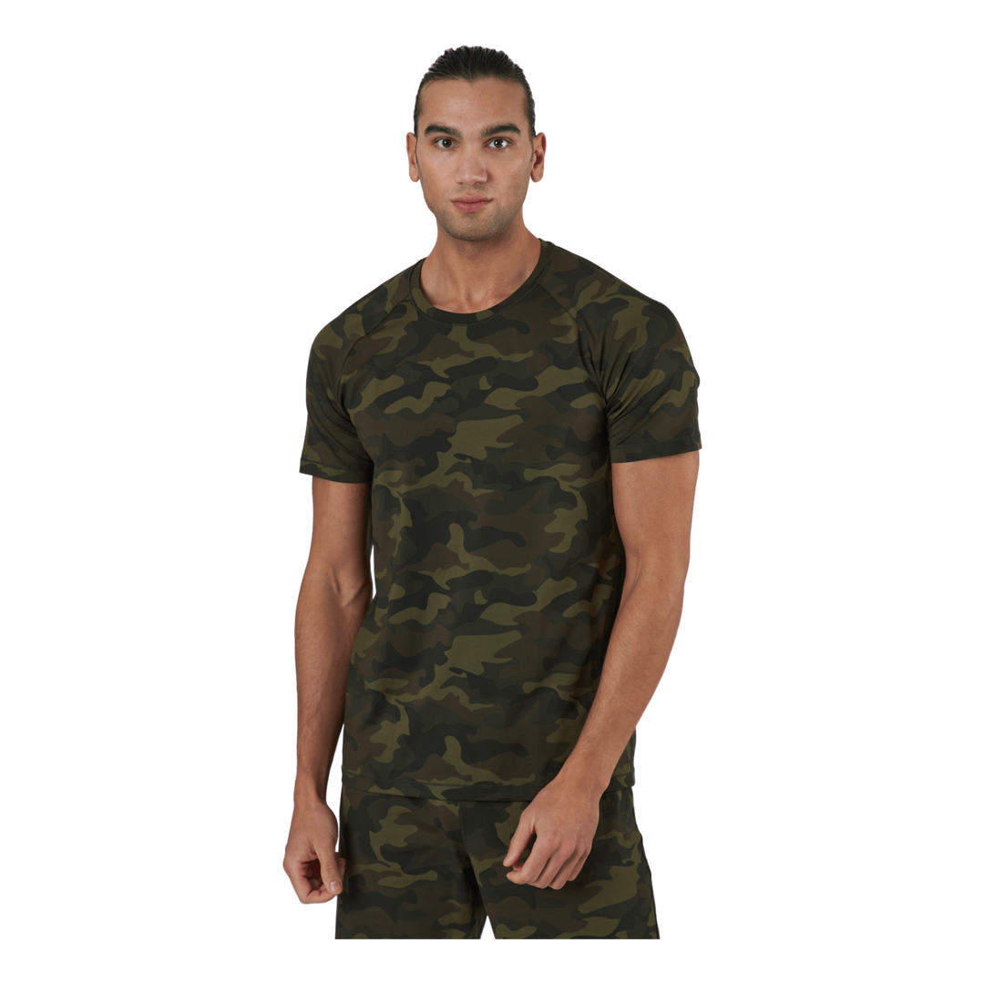 M Printed Tee Action Green