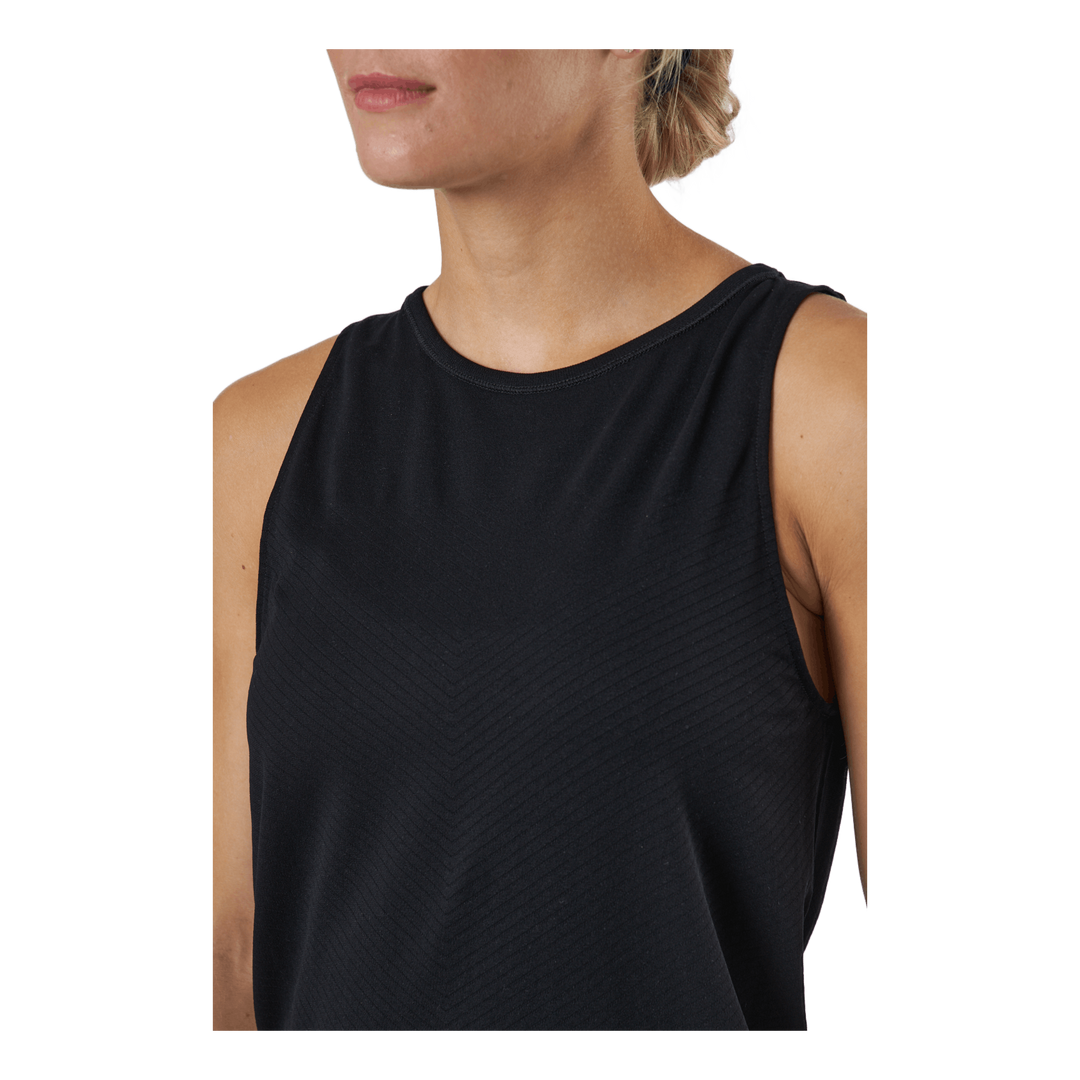 Seamless Blocked Tank Black