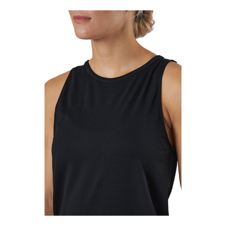 Seamless Blocked Tank Black