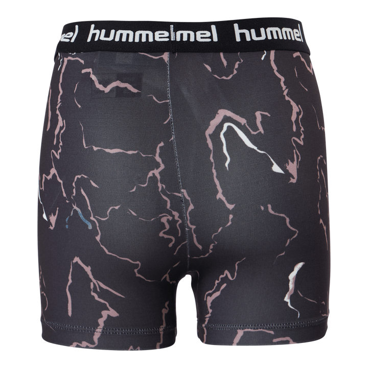 Hmlmimmi Tight Shorts Caviar/twilight Mauve