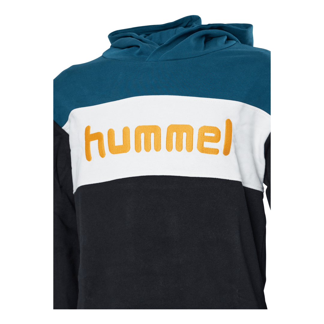 Hmlmorten Hoodie Blue Coral