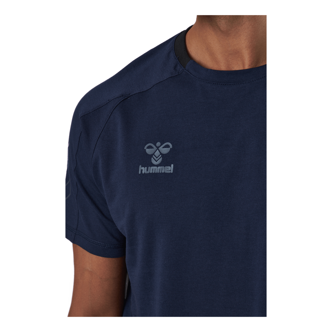 Hmlcima Xk T-shirt S/s Marine