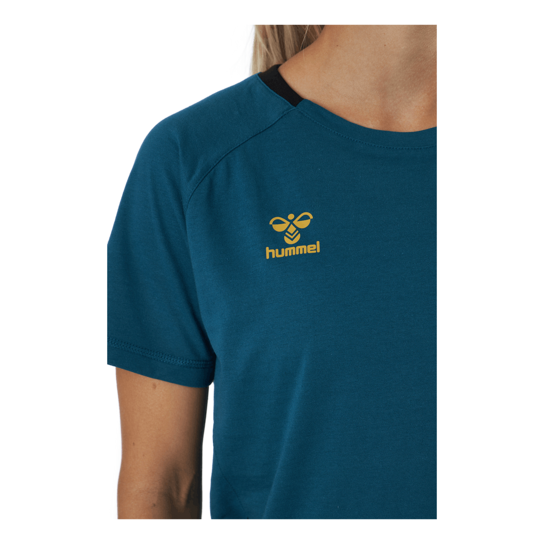 Hmlcima Xk T-shirt S/s Woman Blue Coral