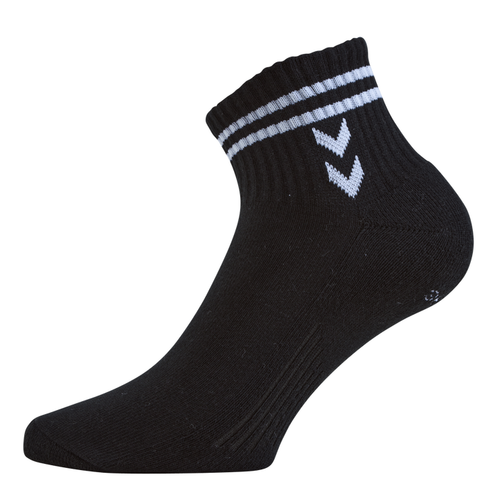 Hmlstripe 4-pack Mid Cut Socks White/black