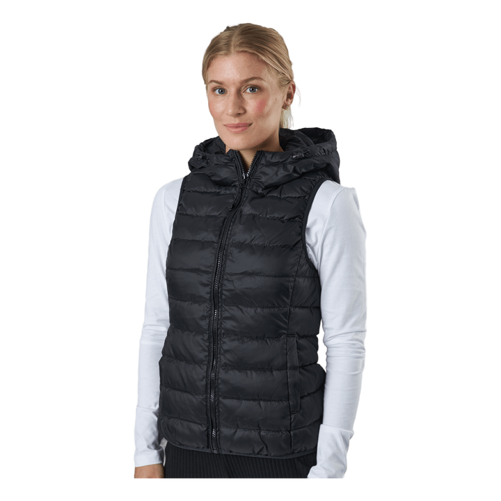 New Tahoe Hood Waistcoat Black