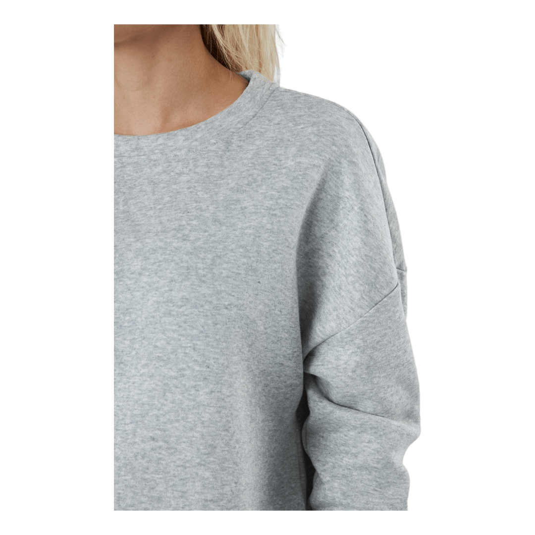 Pcchilli Ls Sweat Noos Bc Light Grey Melange