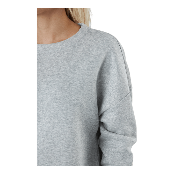 Pcchilli Ls Sweat Noos Bc Light Grey Melange