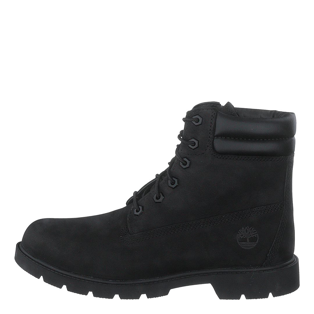 Timberland Linden Woods 6in Double Collar Jet Black Sportamore