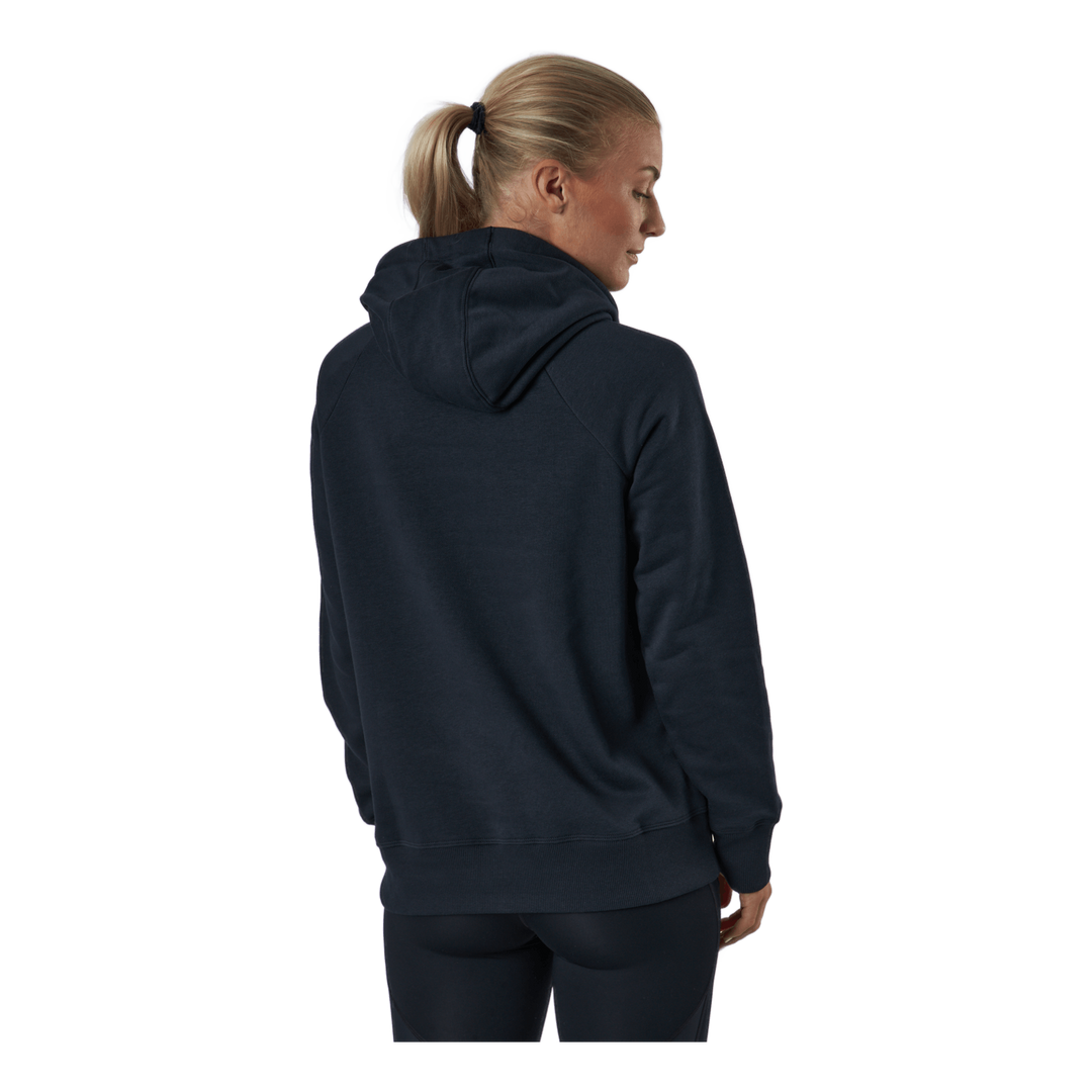 Rival Fleece Logo Hoodie Black