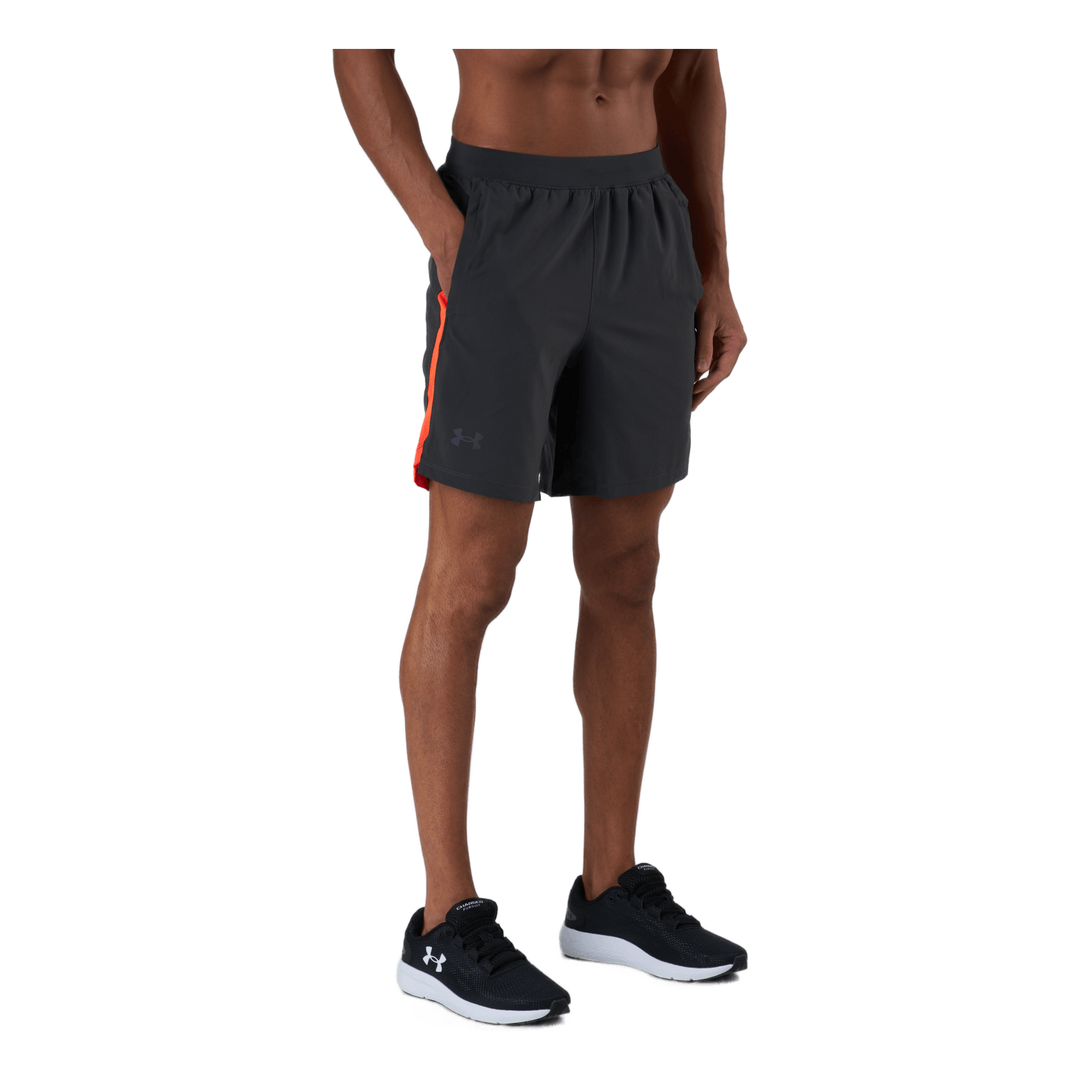 Ua Launch Sw 7'' Short Jet Gray