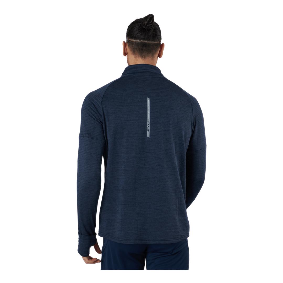 Ignition 1/4 Zip Midnight/silver Reflective