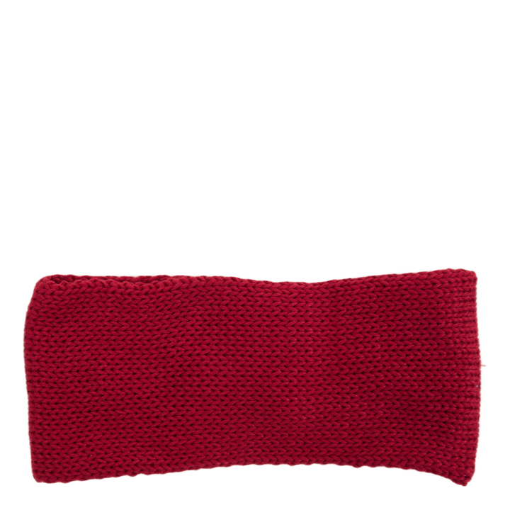 Twist Head Warmer Red Dahlia