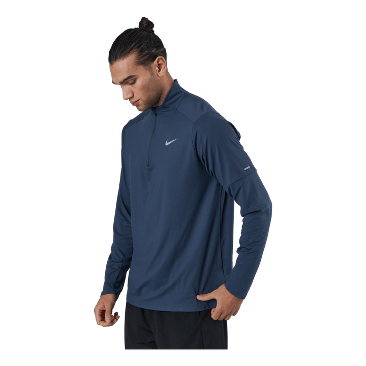 Dri-fit Element Men's 1/2-zip  Thunder Blue/reflective Silv