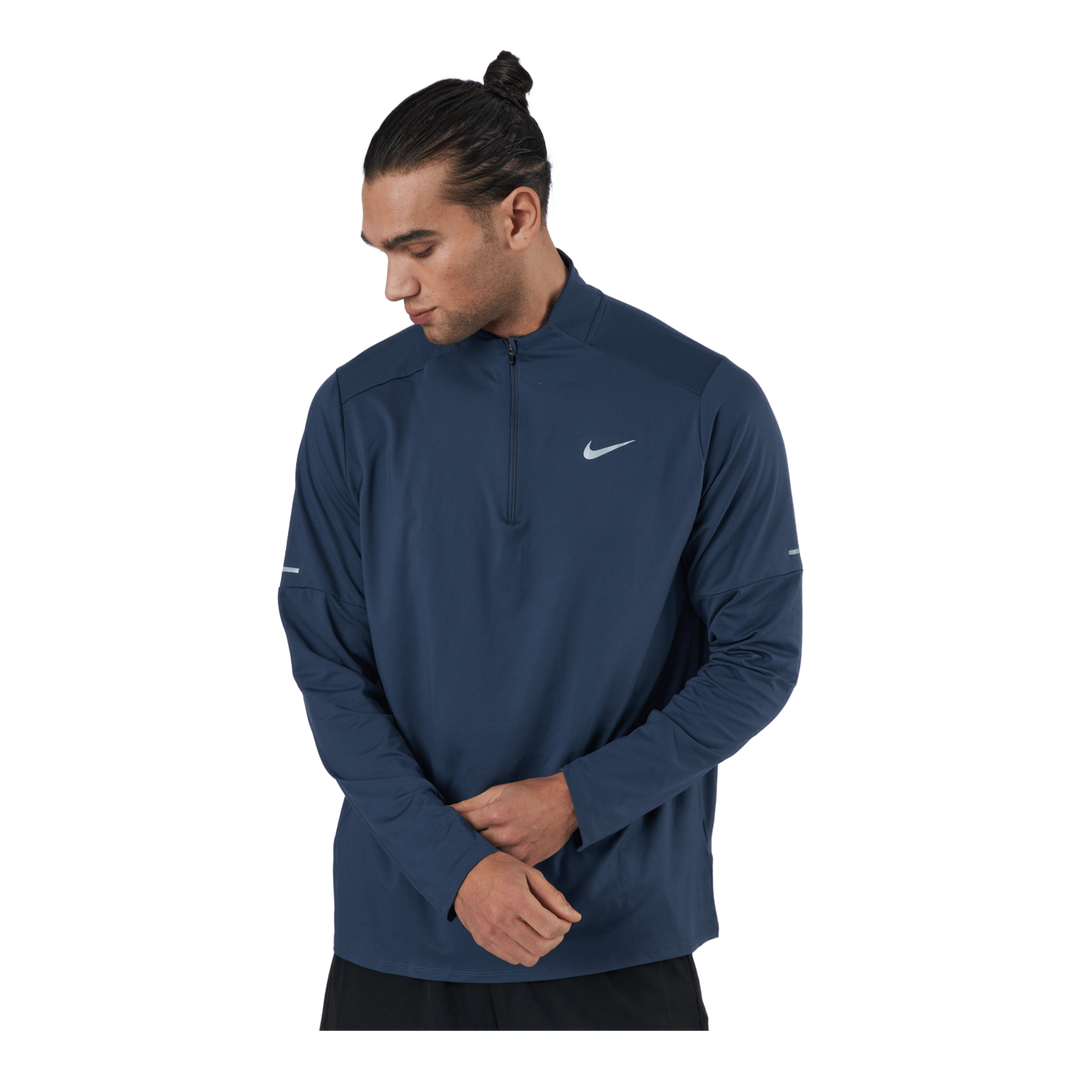 Dri-fit Element Men's 1/2-zip  Thunder Blue/reflective Silv