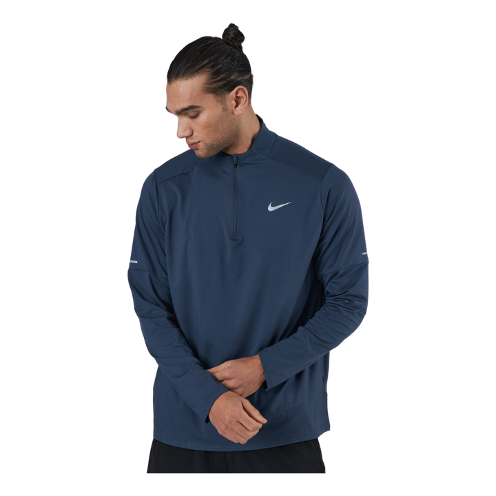 Dri-fit Element Men's 1/2-zip  Thunder Blue/reflective Silv