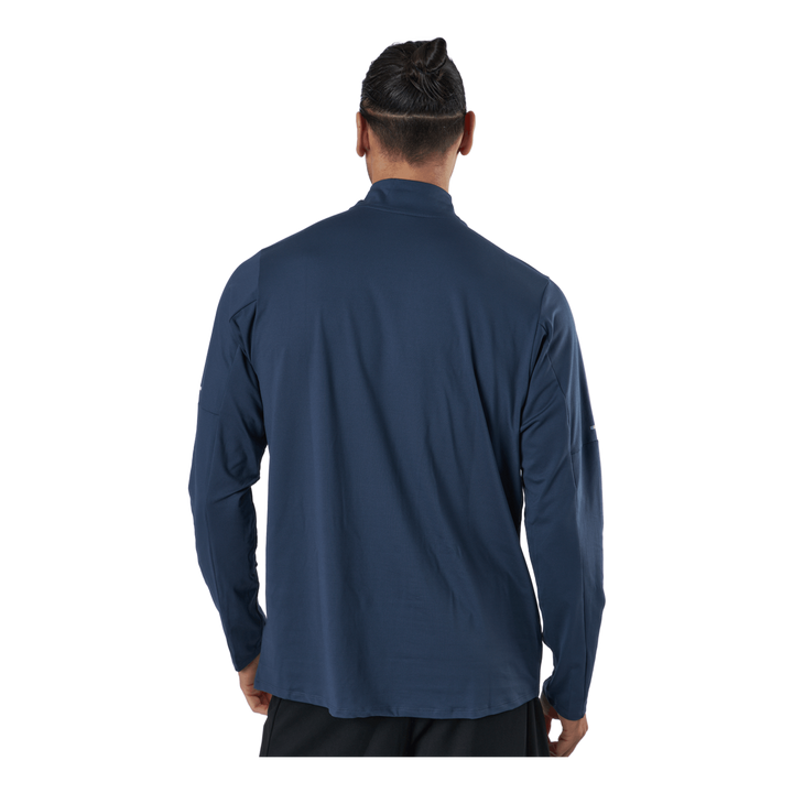 Dri-fit Element Men's 1/2-zip  Thunder Blue/reflective Silv