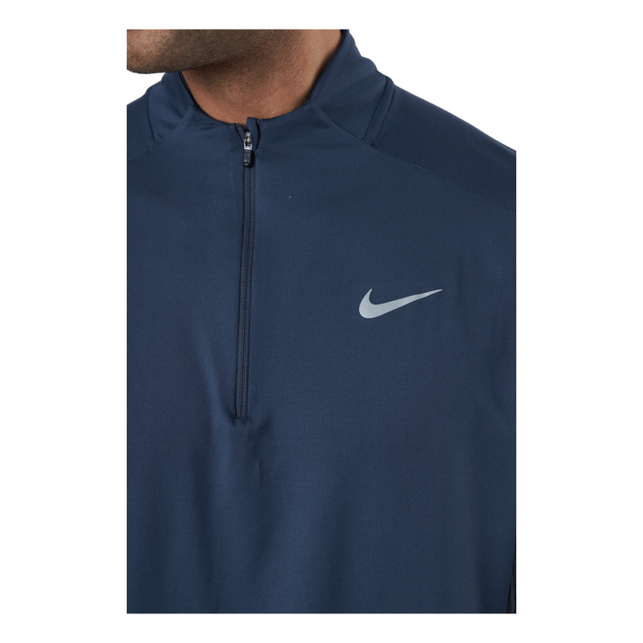 Dri-fit Element Men's 1/2-zip  Thunder Blue/reflective Silv