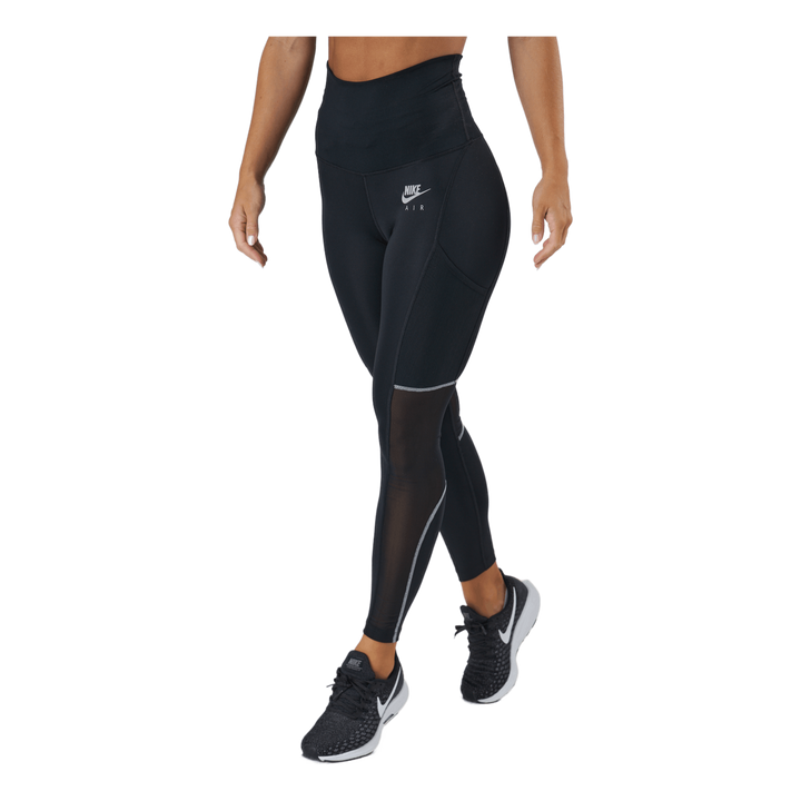Air Dri-fit Women's 7/8-length Black/white/reflective Silv