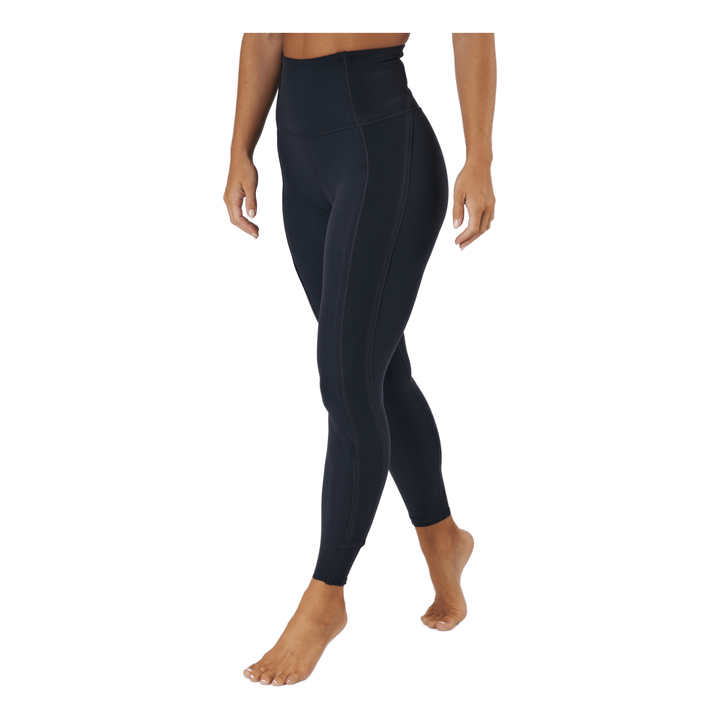 Yoga Luxe Dri-fit Women's 7/8  Black/dk Smoke Grey