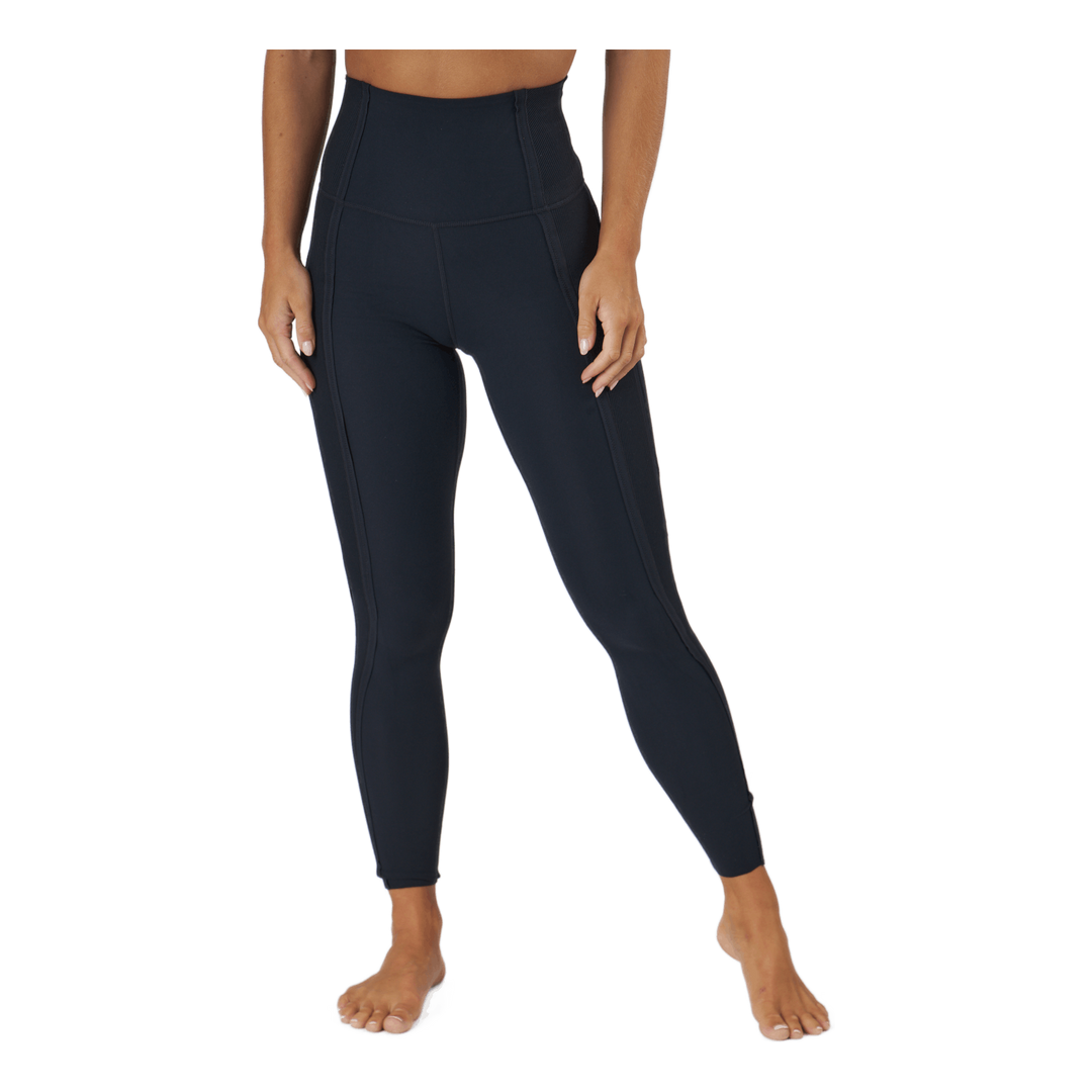 Yoga Luxe Dri-fit Women's 7/8  Black/dk Smoke Grey