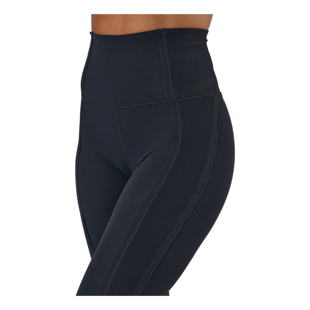 Yoga Luxe Dri-fit Women's 7/8  Black/dk Smoke Grey