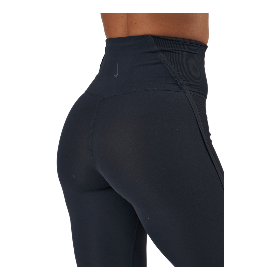 Yoga Luxe Dri-fit Women's 7/8  Black/dk Smoke Grey