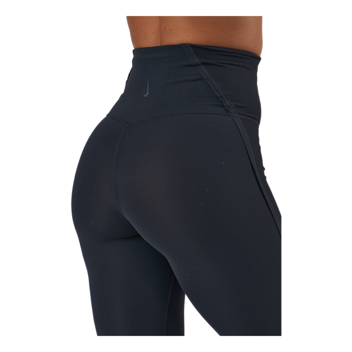 Yoga Luxe Dri-fit Women's 7/8  Black/dk Smoke Grey