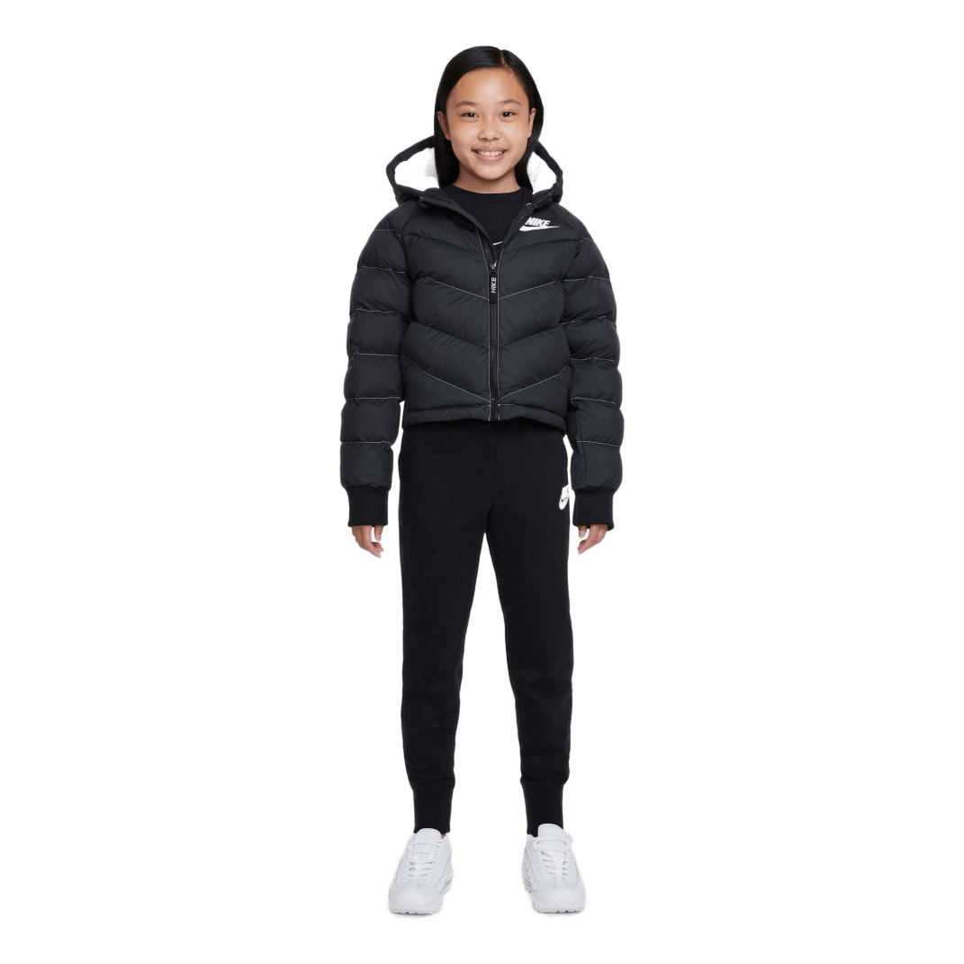 Nike Sportswear Big Kids girls Black white white Sportamore