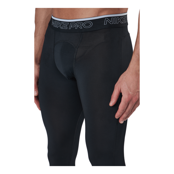 Nike Pro Dri-FIT Men's 3/4 Tights BLACK/WHITE