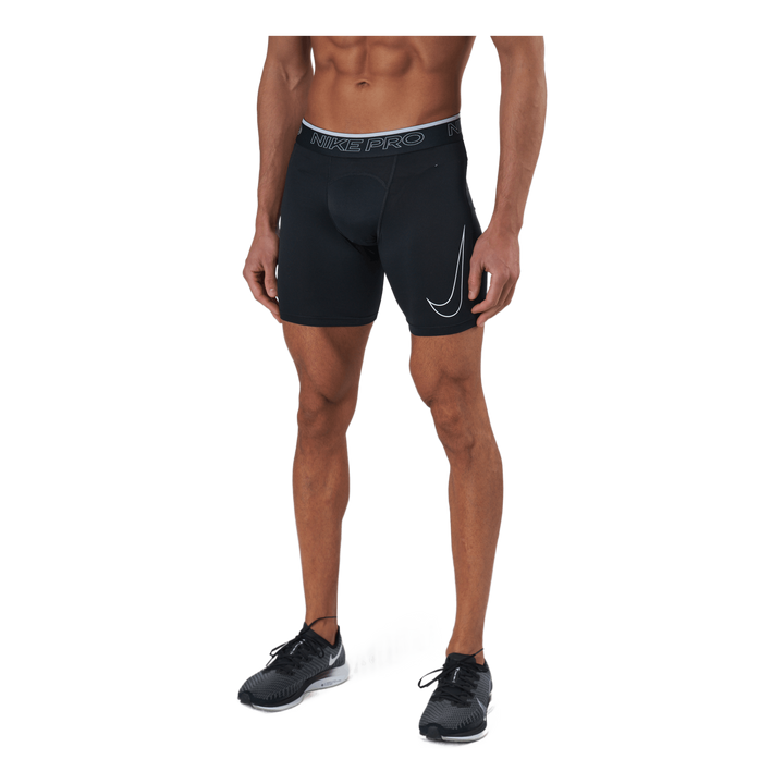 Nike Pro Dri-FIT Men's Shorts BLACK/WHITE