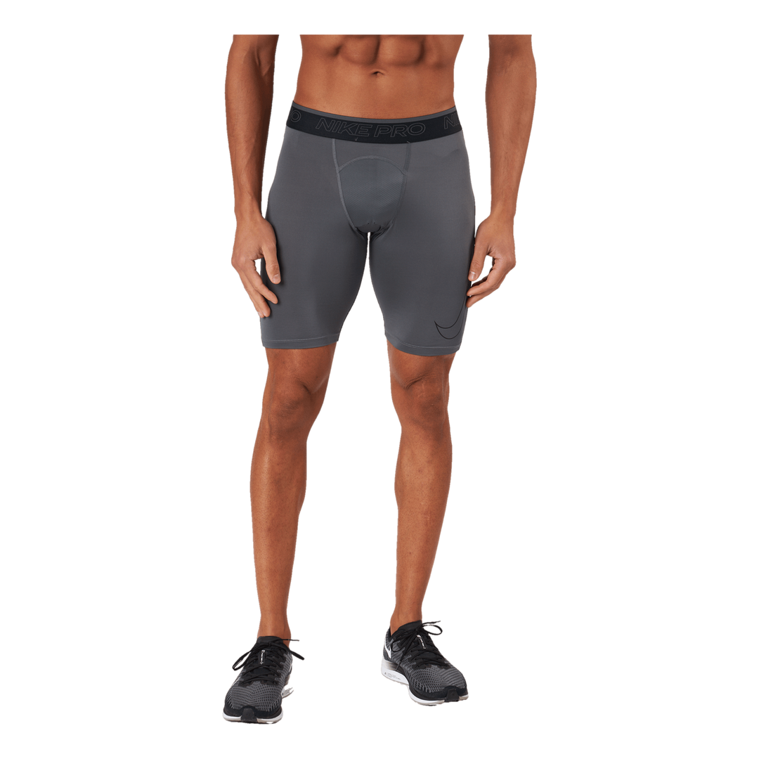 Nike Pro Dri-FIT Men's Long Shorts IRON GREY/BLACK/BLACK