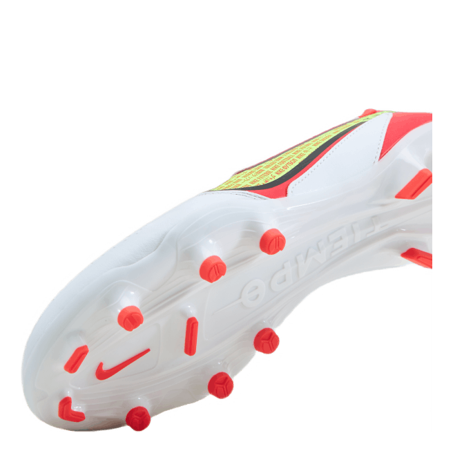 Tiempo Legend 9 Academy Fg/mg  White/volt-bright Crimson