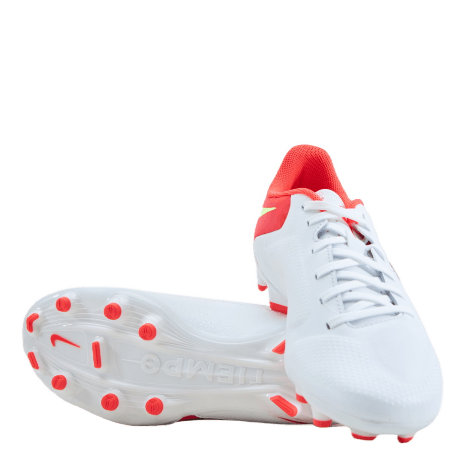 Tiempo Legend 9 Academy Fg/mg  White/volt-bright Crimson