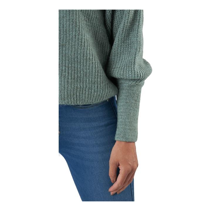 Onlclare L/s Cardigan Knt Granite Green