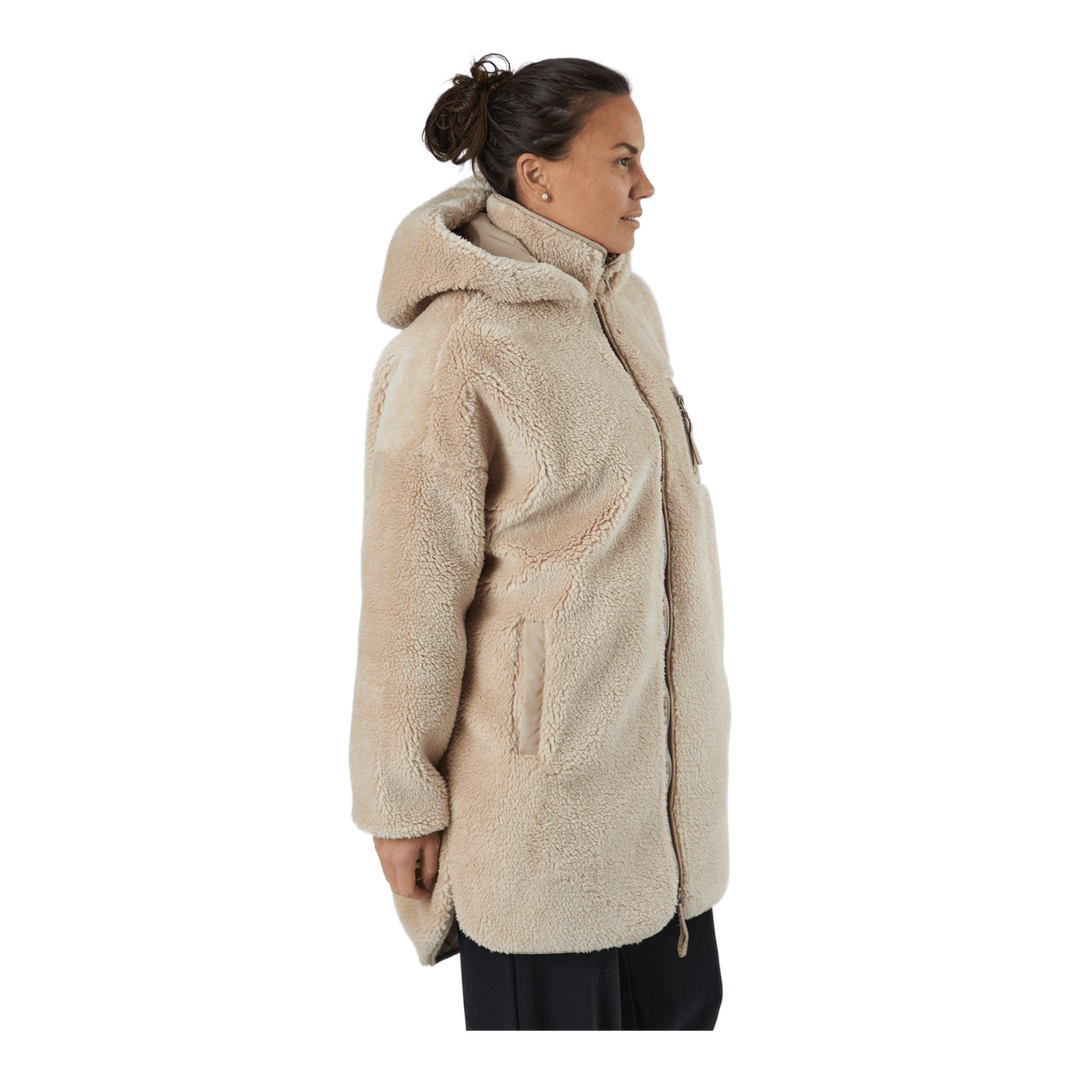 Onlsascha Sherpa Jacket Cc Otw Cuban Sand