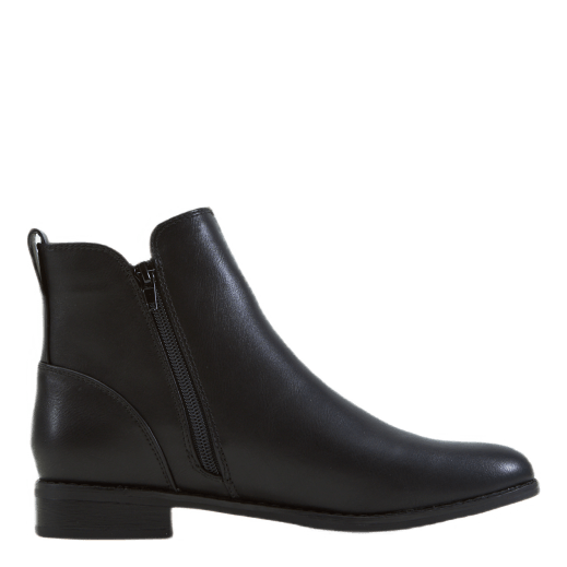 Onlbobby-22 Pu Zip Boot Black