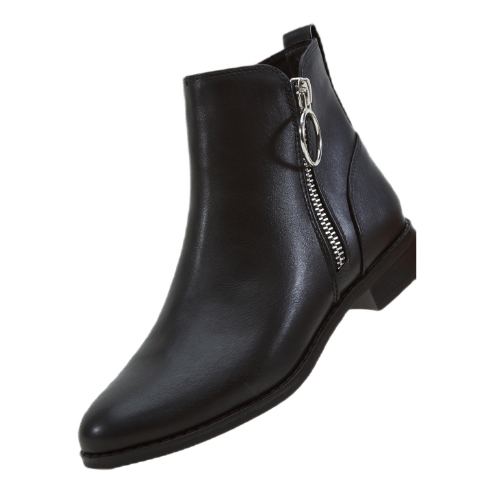 Onlbobby-22 Pu Zip Boot Black